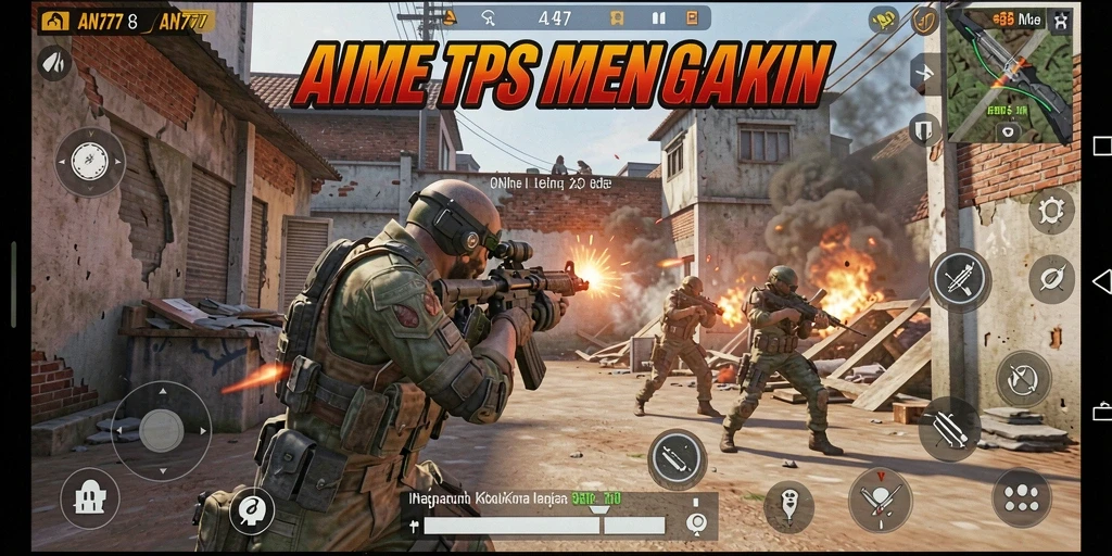 Tampilan menegangkan dari gameplay AN777 dengan aksi pertempuran seru.