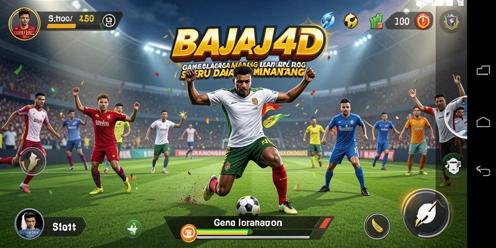 Gameplay seru dengan berbagai pilihan olahraga yang menarik.