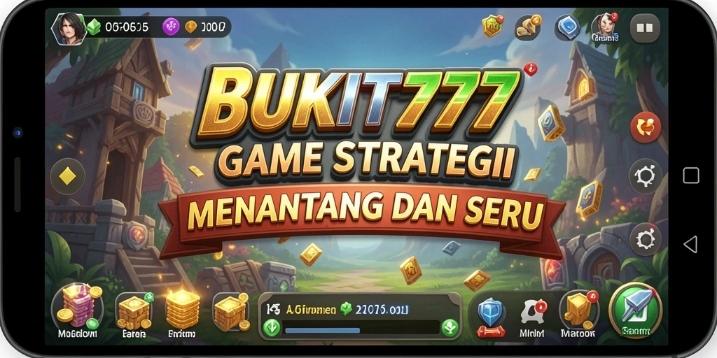 Tampilan menarik dan seru dari gameplay BUKIT777.