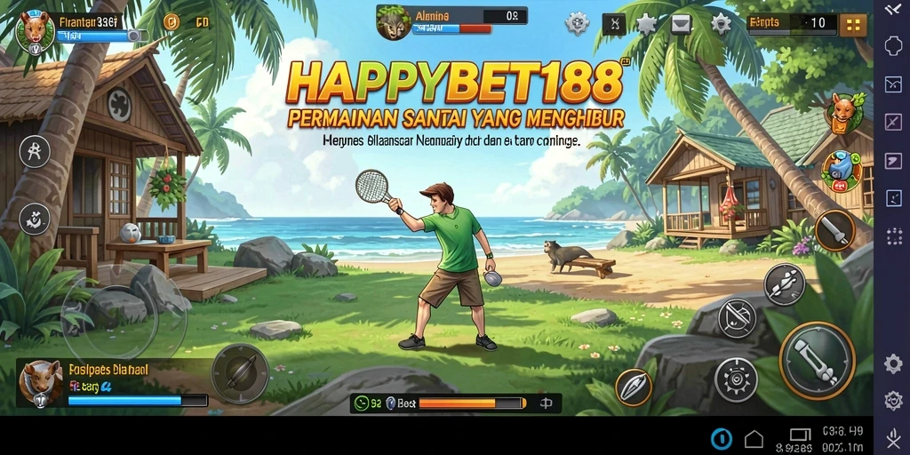 Tampilan gameplay seru dan menghibur dari HAPPYBET188.