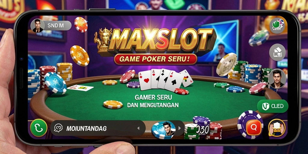 Screenshot gameplay Poker seru di MAXSLOT.