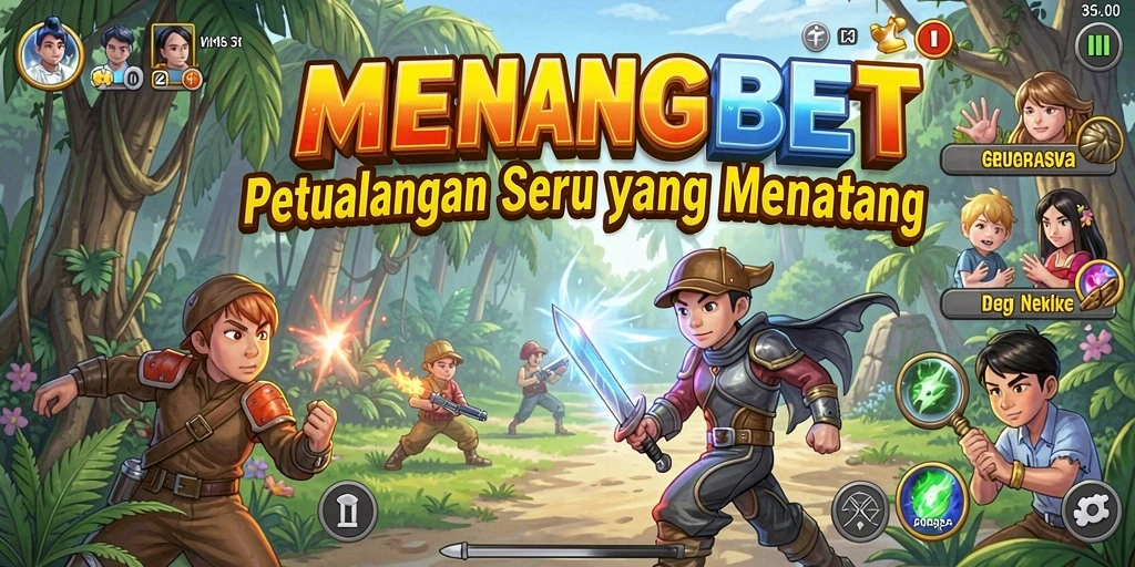 Screenshot gameplay MENANGBET yang menunjukkan petualangan seru.