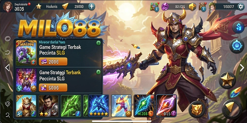 Tampilan gameplay menegangkan dalam MILO88 dengan strategi yang mendalam.