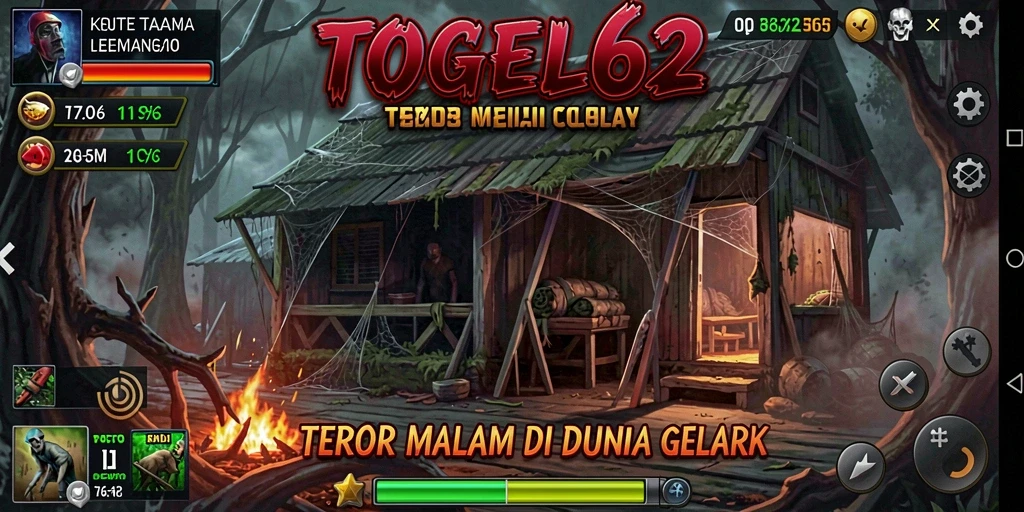 Gameplay menyeramkan TOGEL62 saat menjelajahi dunia gelap.